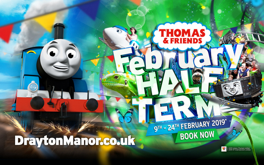 February Half Term 2019 at Drayton Manor